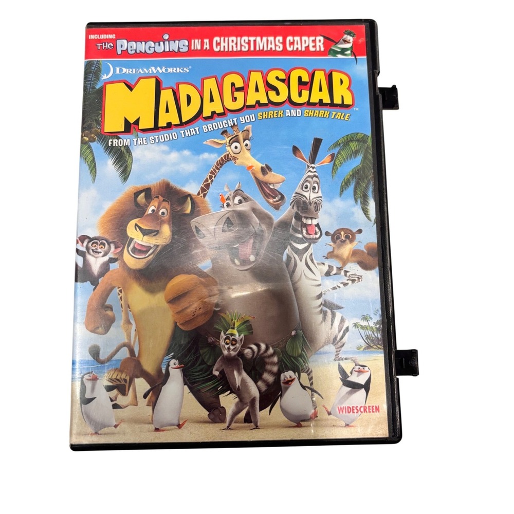 Madagascar DVD‎ Widescreen DreamWorks Animation Penguins in a Christmas Caper PG